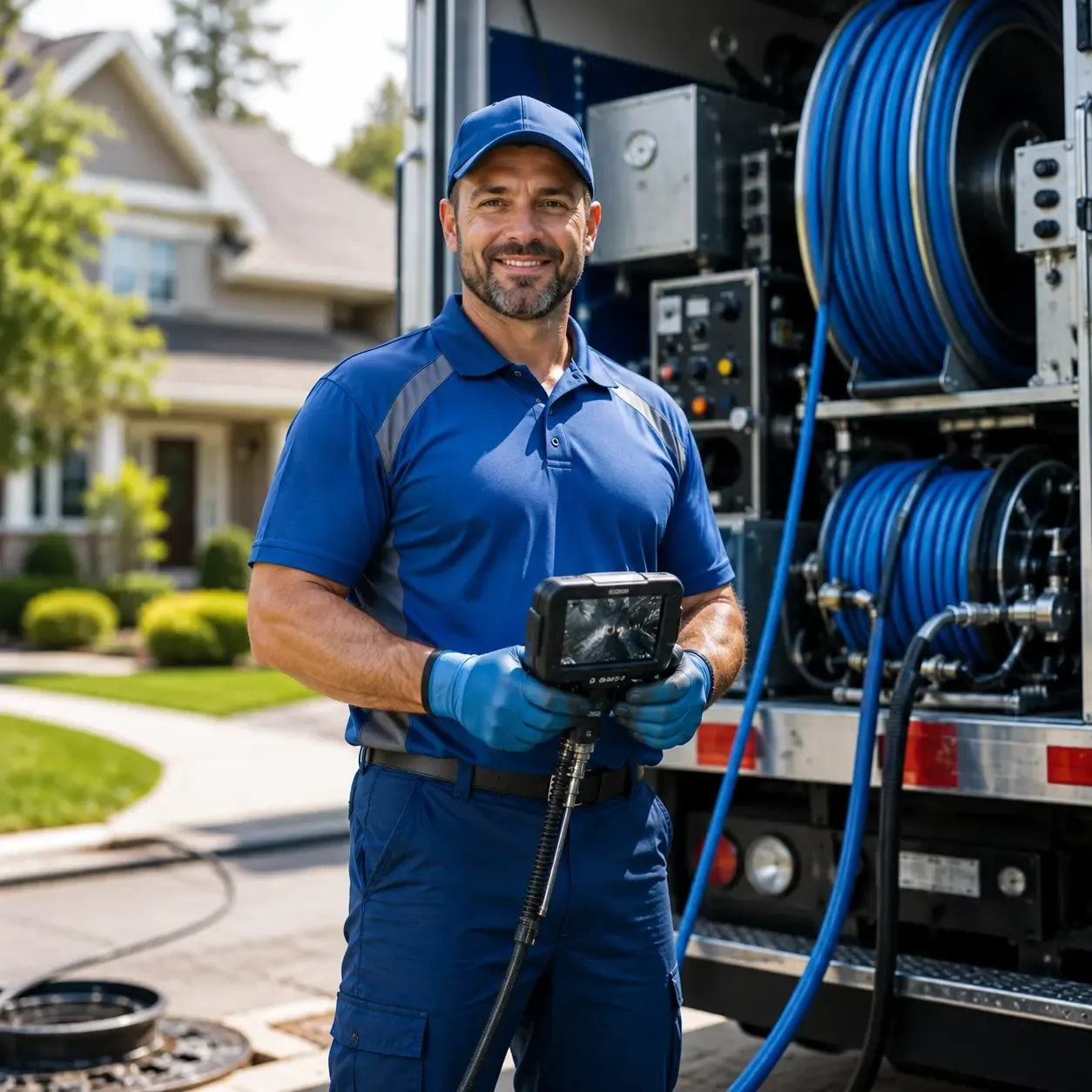 Local outdoor drain cleaning specialists in Cowden, IL